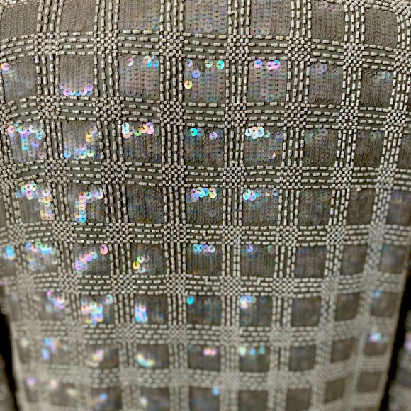 Vintage Stunning Evening Sequin Jacket Cardigan - Picture 7 of 8